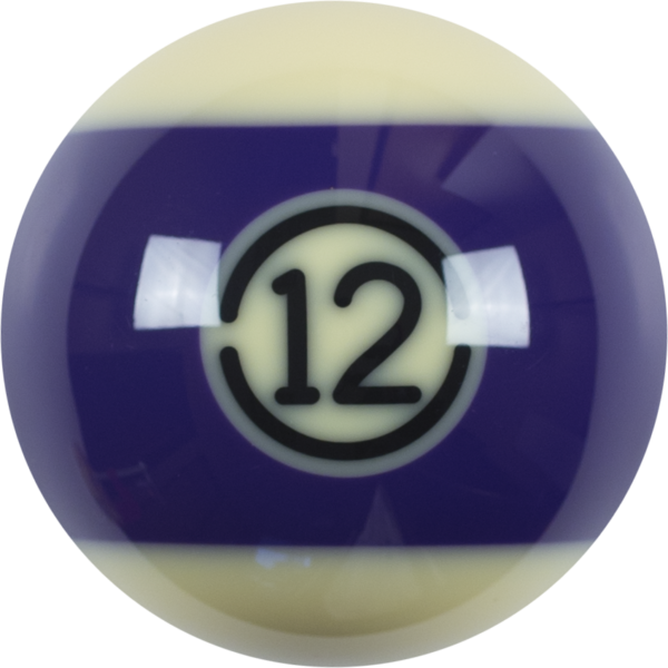Aramith Tournament Replacement Ball – #12 | Golden Break Billiards